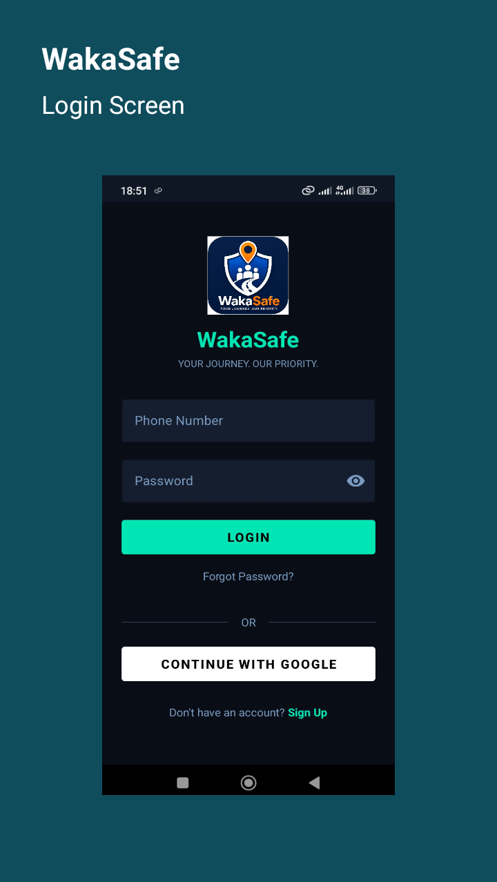 Login Screen